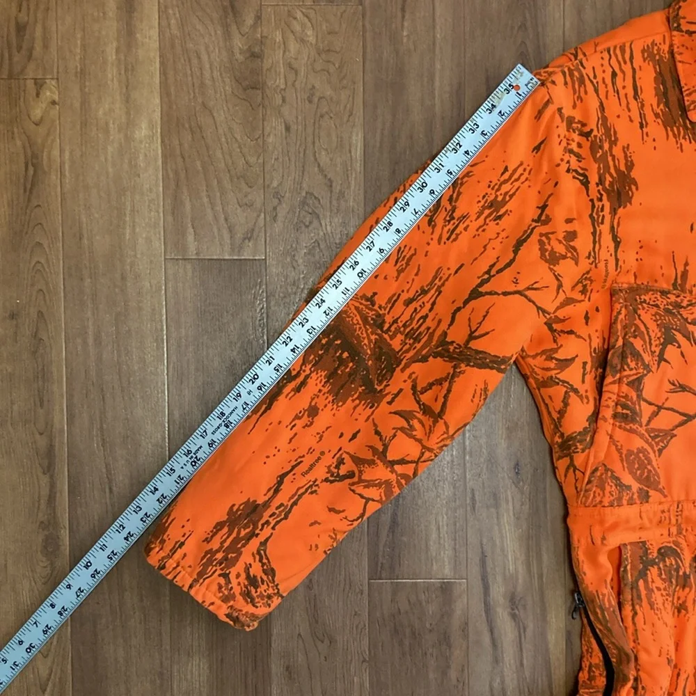 Vintage hunter orange camouflage Walls insulated coveralls medium - Picture 7 of 11
